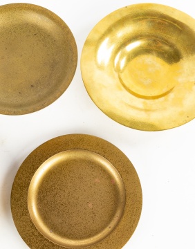 Tiffany Studios, New York Bronze Tazza and Trays